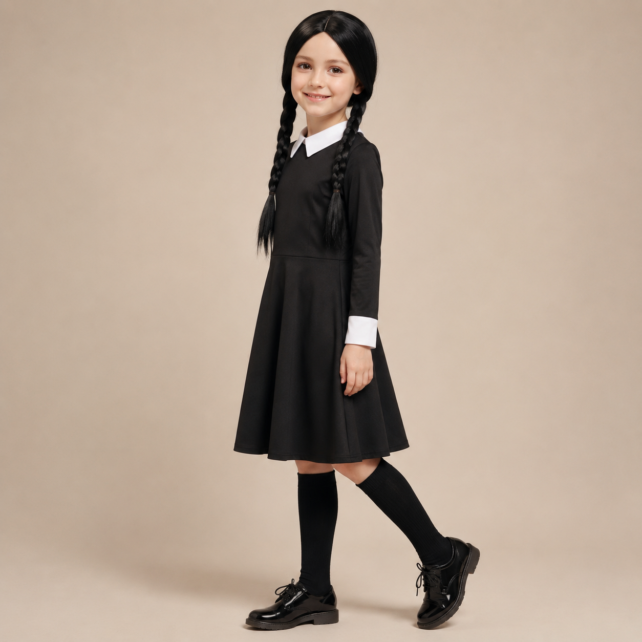Gothic Halloween Costume Dress - Complete Cosplay Outfit