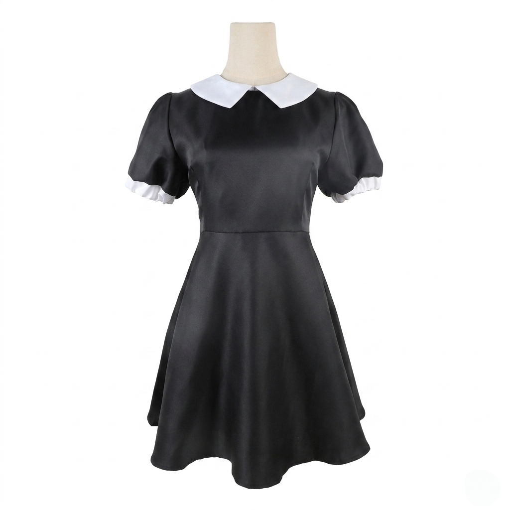 Gothic Halloween Costume Dress - Complete Cosplay Outfit
