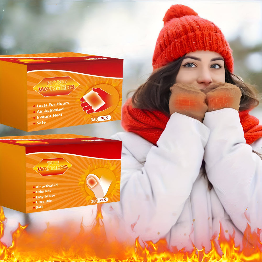 Carbon Fiber Disposable Hand Warmers – Instant Heat Packs
