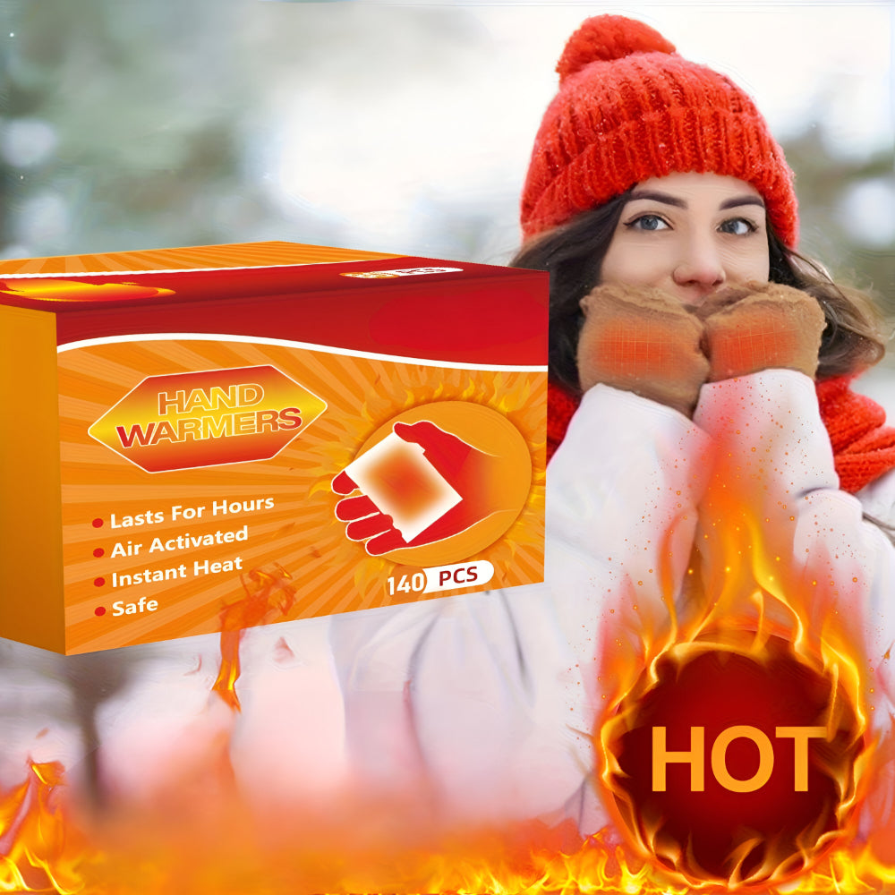 Carbon Fiber Disposable Hand Warmers – Instant Heat Packs