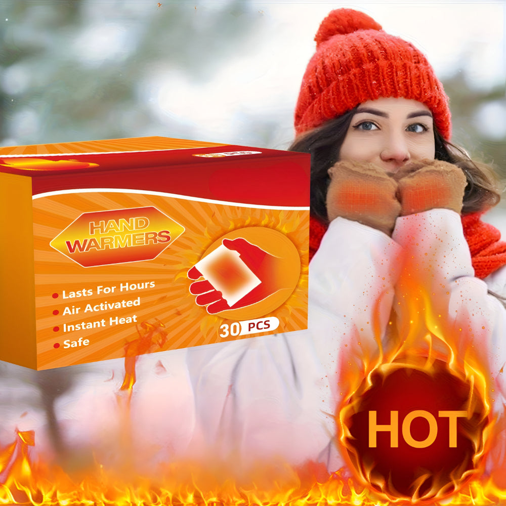 Carbon Fiber Disposable Hand Warmers – Instant Heat Packs