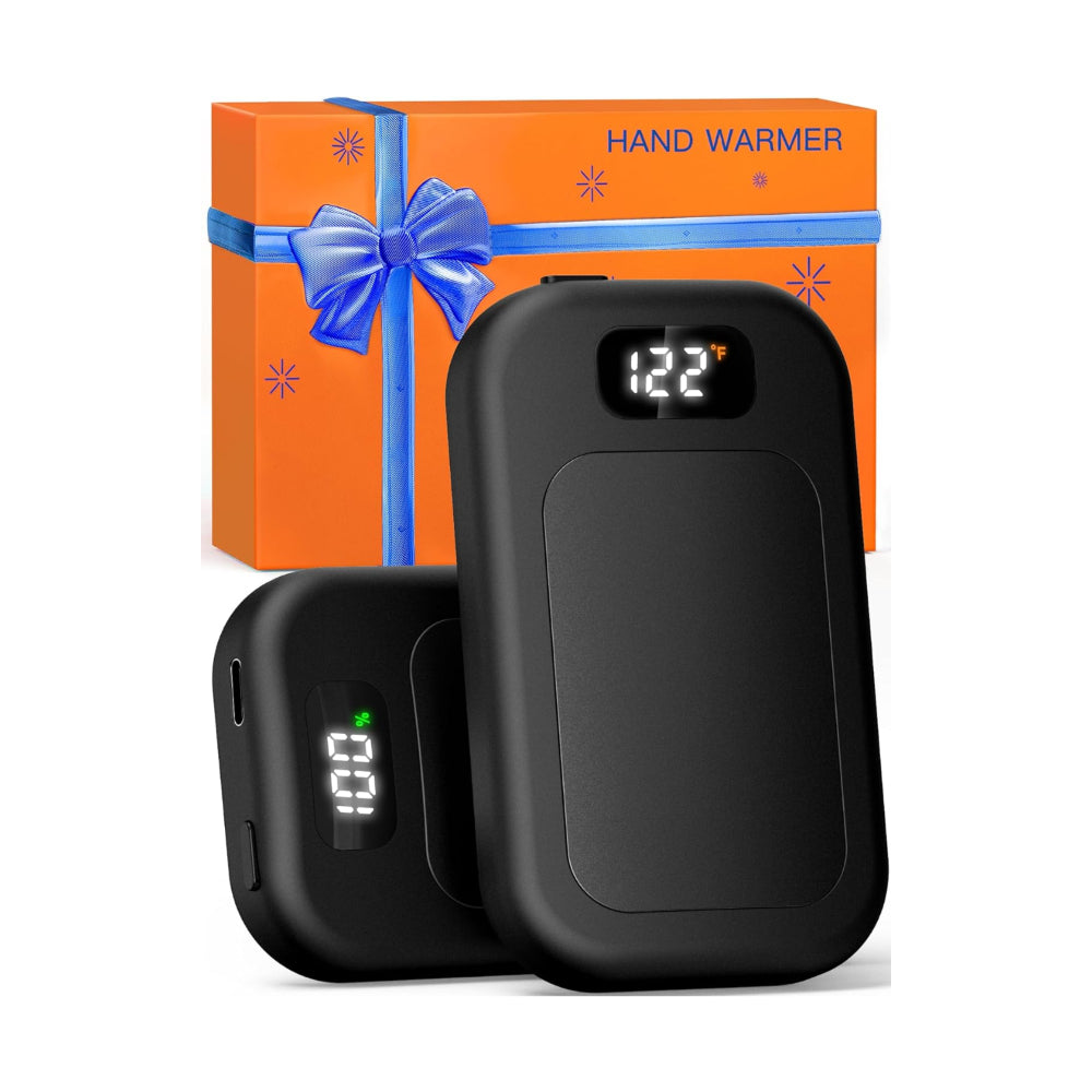 Dual-Pack Rechargeable Hand Warmers – Compact Portable Pocket Electric Warmers for Instant Heat