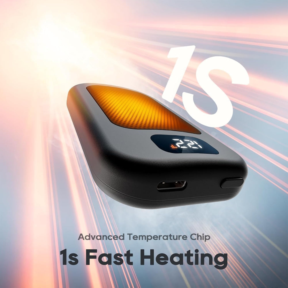 Dual-Pack Rechargeable Hand Warmers – Compact Portable Pocket Electric Warmers for Instant Heat