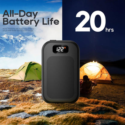 Dual-Pack Rechargeable Hand Warmers – Compact Portable Pocket Electric Warmers for Instant Heat