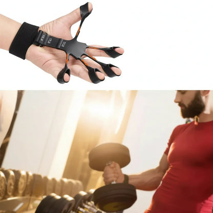 Adjustable Finger Strengthener & Hand Grip Trainer for Superior Grip