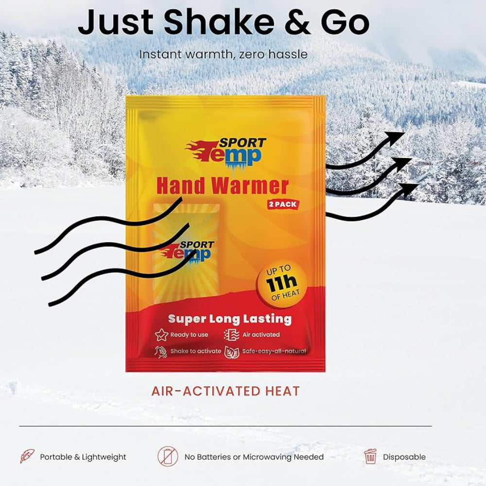 Disposable Hand Warmers – Long-Lasting Heat Packs for Winter and Outdoor Use