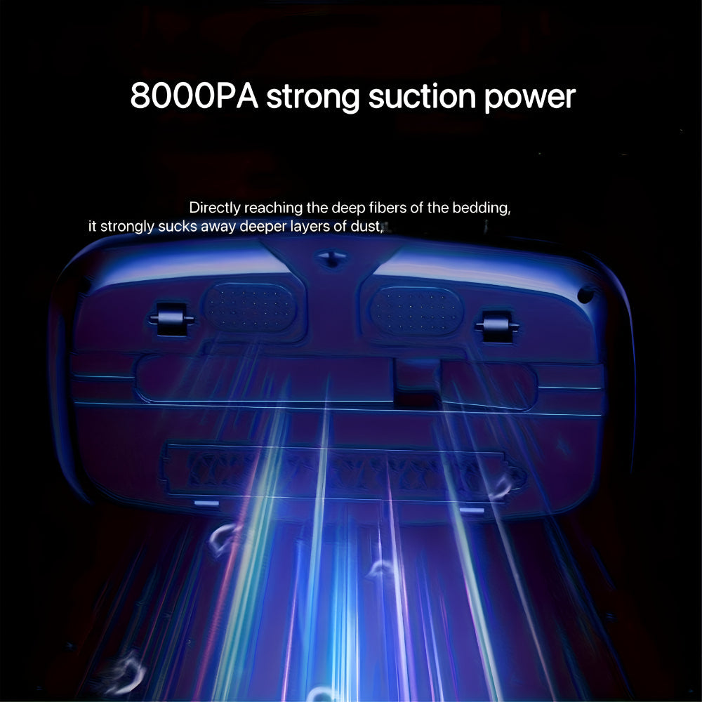 Cordless Handheld Vacuum Cleaner – Ultra-Portable Dust Remover for Mattresses and Upholstery