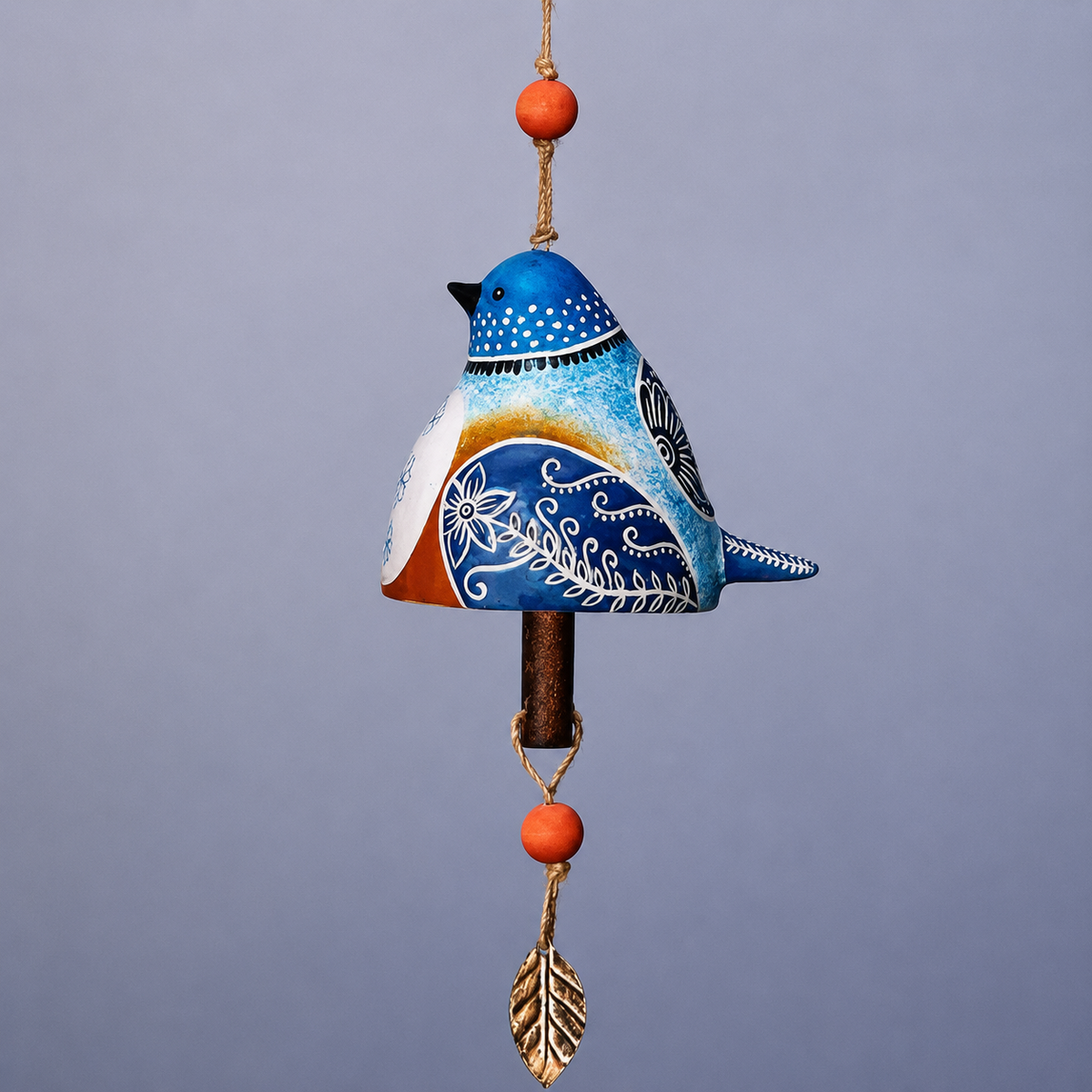 Charming Garden Wind Chimes – Hanging Bird Decoration for Outdoor Patio