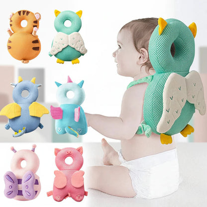 Baby Head Protection Pillow & Toddler Anti-Fall Safety Backpack