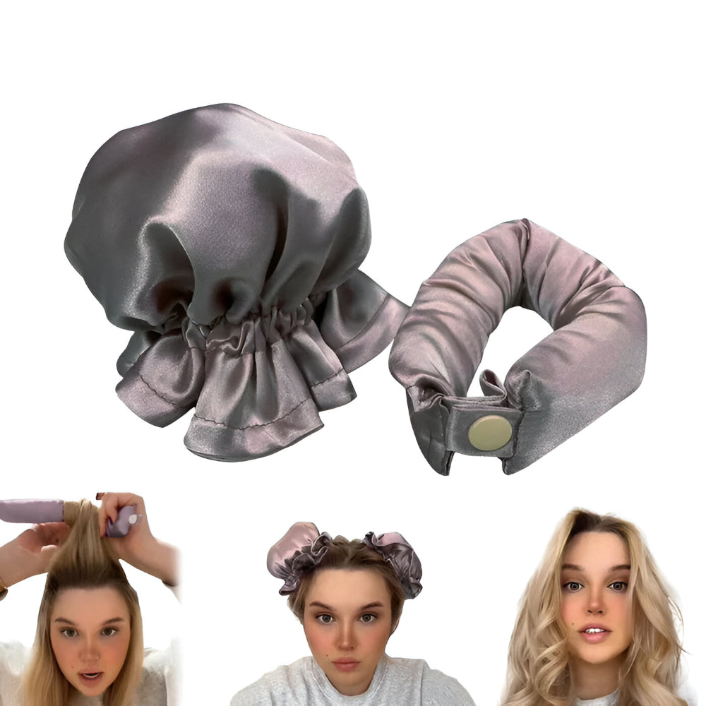 Heatless Curling Kit - Complete Hair Curling Set for Effortless, Beautiful Curls (Women’s Styling Tool)