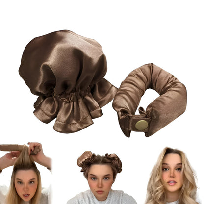 Heatless Curling Kit - Complete Hair Curling Set for Effortless, Beautiful Curls (Women’s Styling Tool)