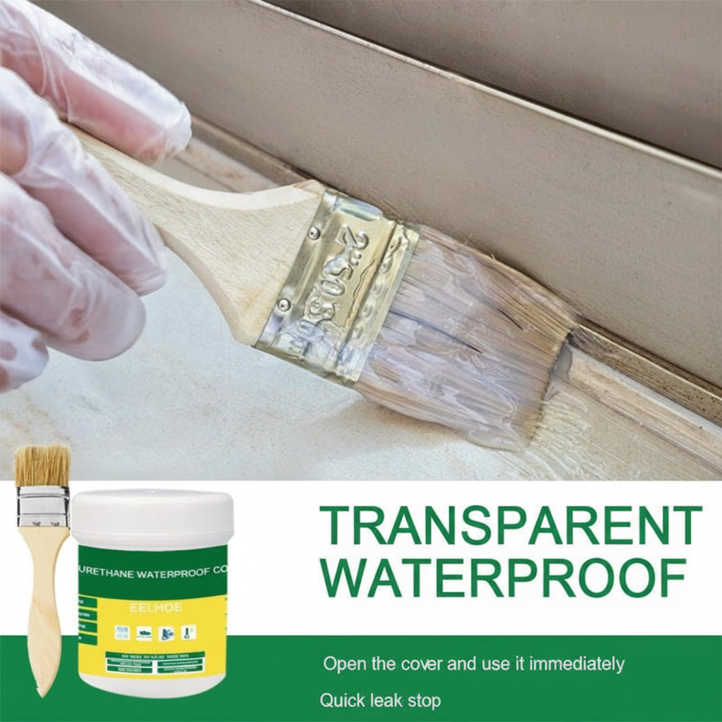 Heavy-Duty Waterproof Leak-Sealing Adhesive for Cracks and Surfaces
