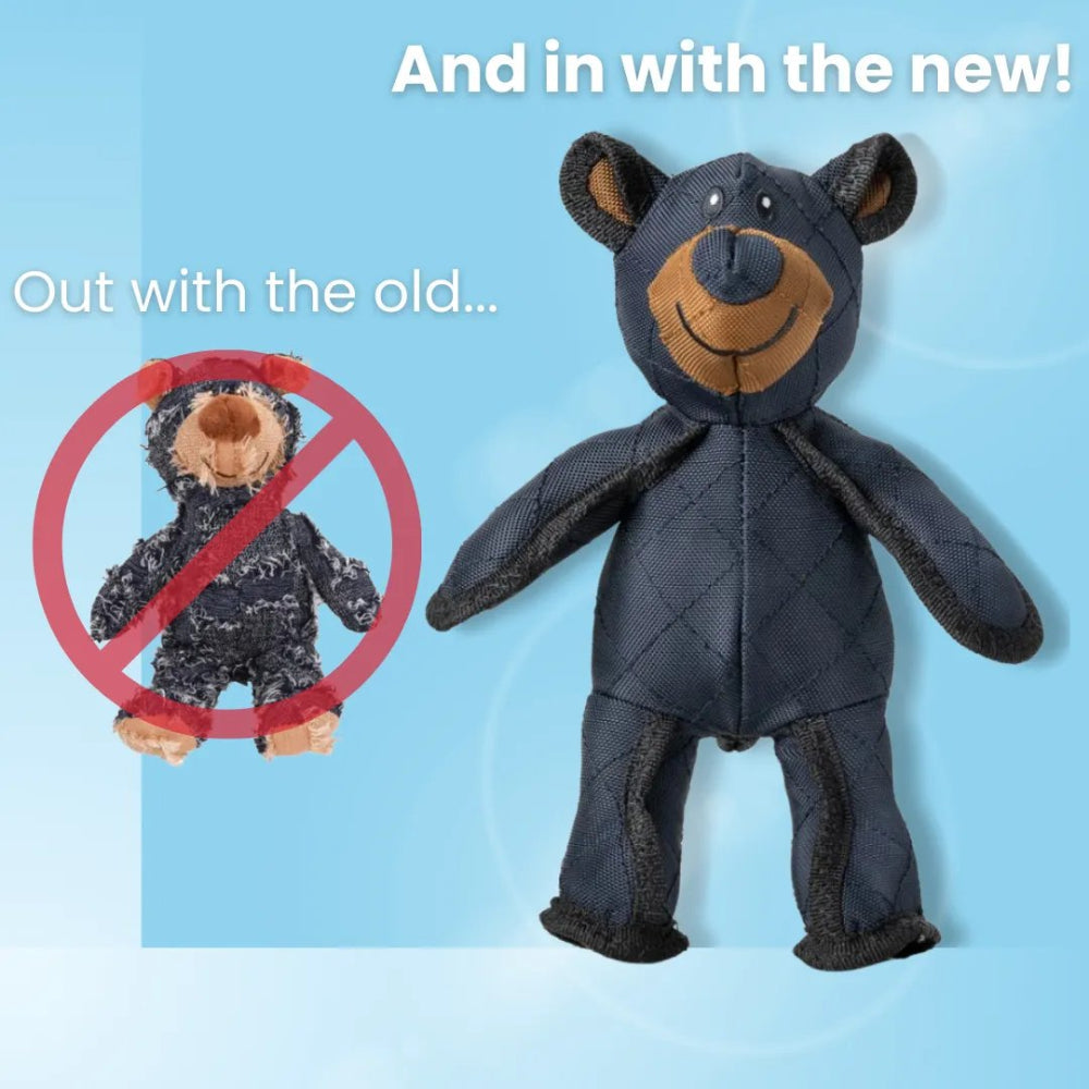 Durable Plush Bear-Shaped Dog Chew Toy – Safe, Fun Play Accessory