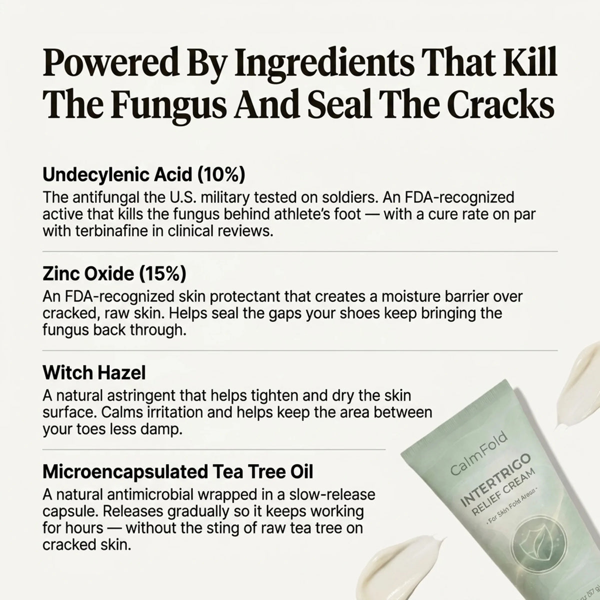 CalmFold™ Skin Fold Relief Cream