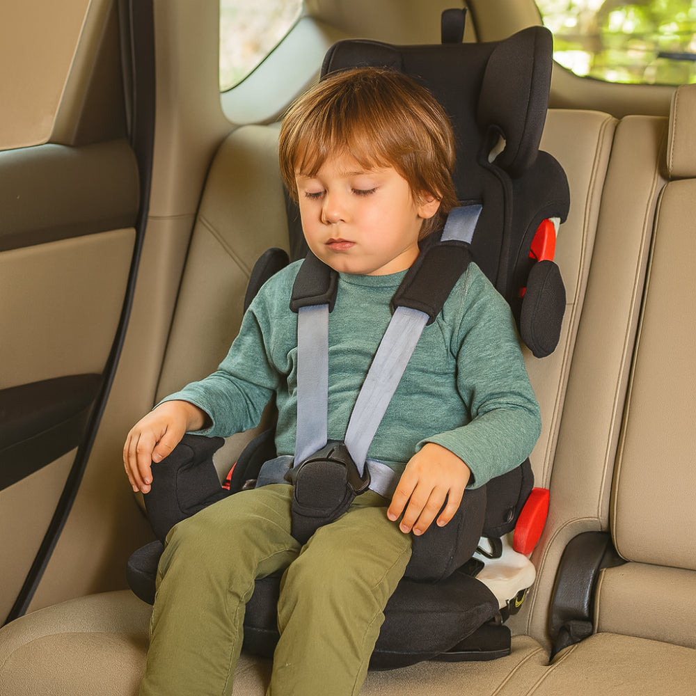 Adjustable Kids Car Booster Seat — Travel-Ready Support Chair
