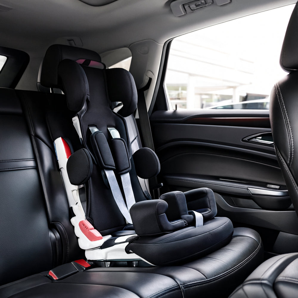 Adjustable Kids Car Booster Seat — Travel-Ready Support Chair