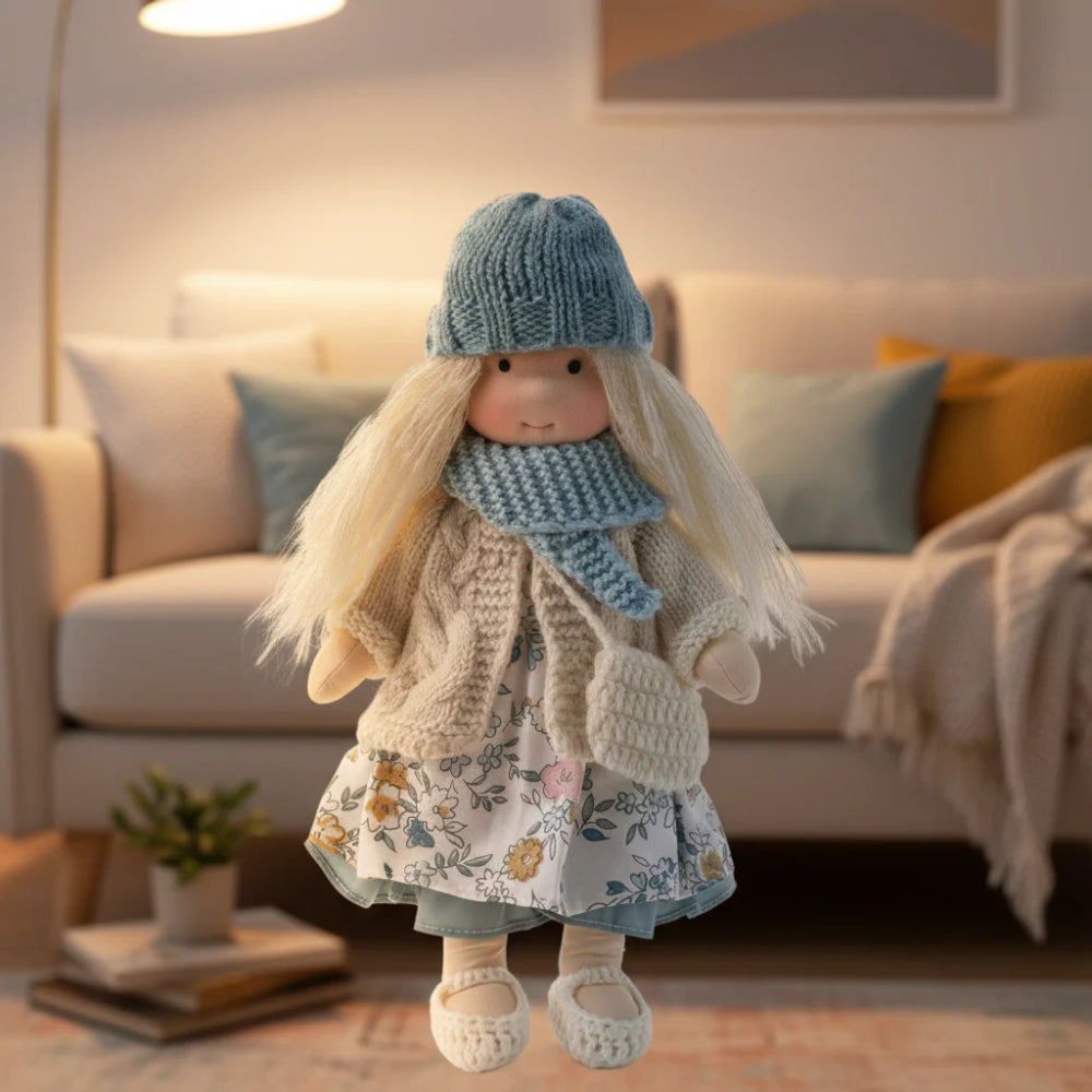 Handmade Baby Doll for Kids – Soft, Cuddly Play Companion & Gift