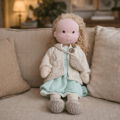 Handmade Baby Doll for Kids – Soft, Cuddly Play Companion & Gift