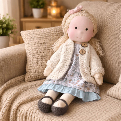 Handmade Baby Doll for Kids – Soft, Cuddly Play Companion & Gift