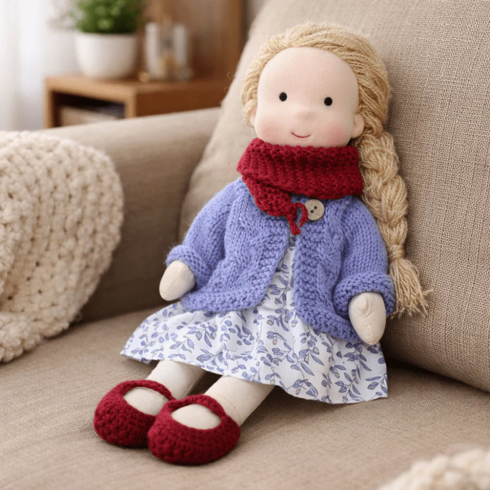 Handmade Baby Doll for Kids – Soft, Cuddly Play Companion & Gift