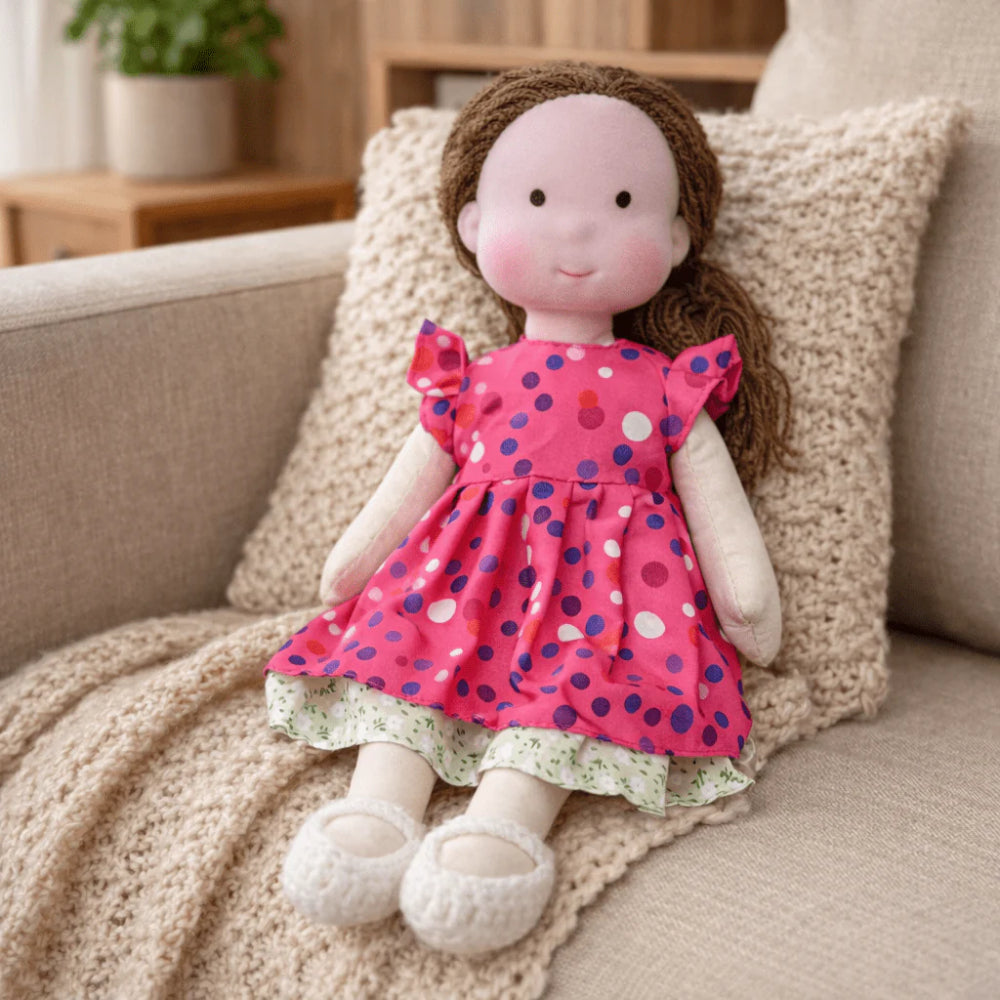 Handmade Baby Doll for Kids – Soft, Cuddly Play Companion & Gift
