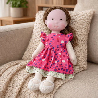 Handmade Baby Doll for Kids – Soft, Cuddly Play Companion & Gift