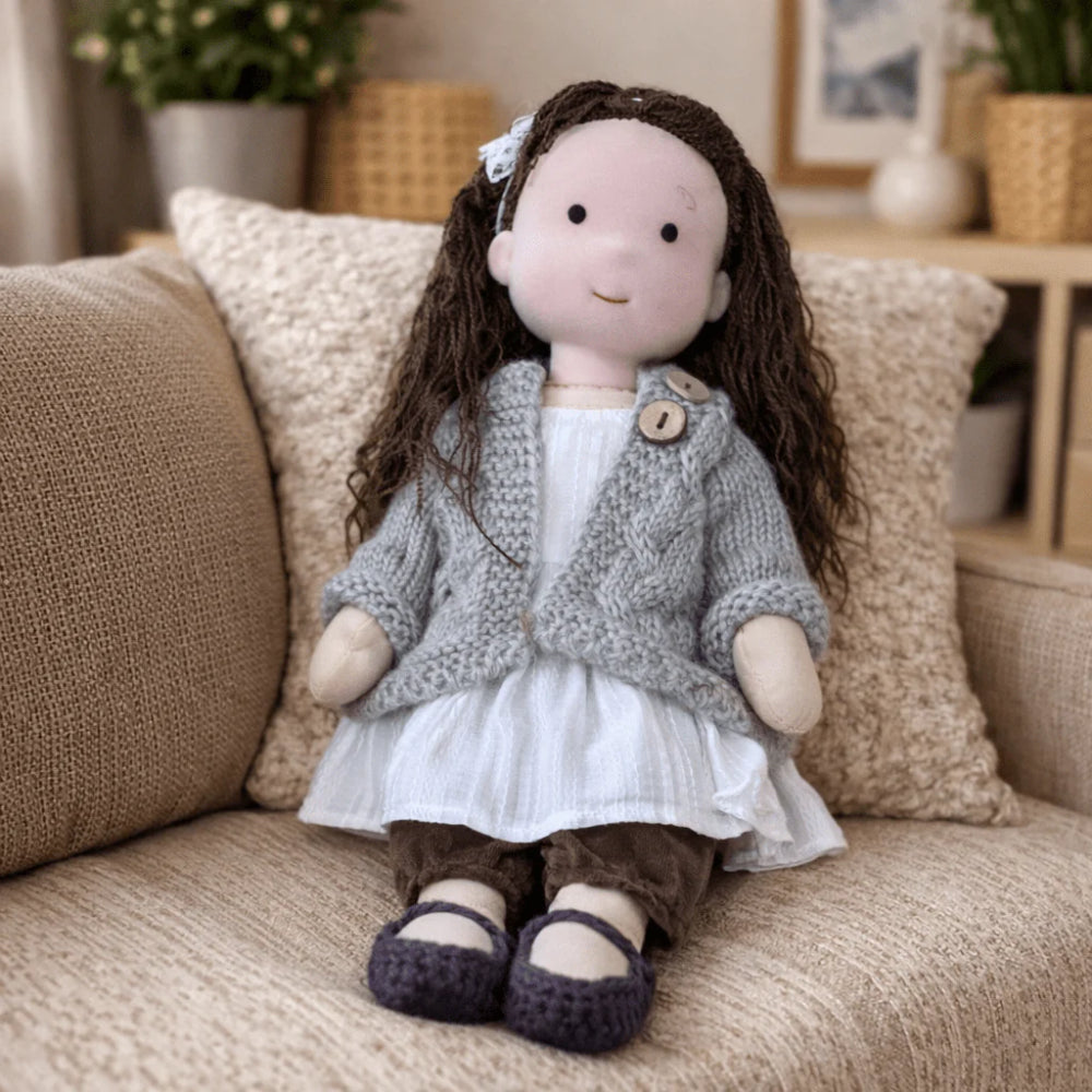 Handmade Baby Doll for Kids – Soft, Cuddly Play Companion & Gift
