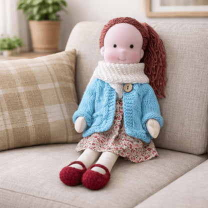 Handmade Baby Doll for Kids – Soft, Cuddly Play Companion & Gift
