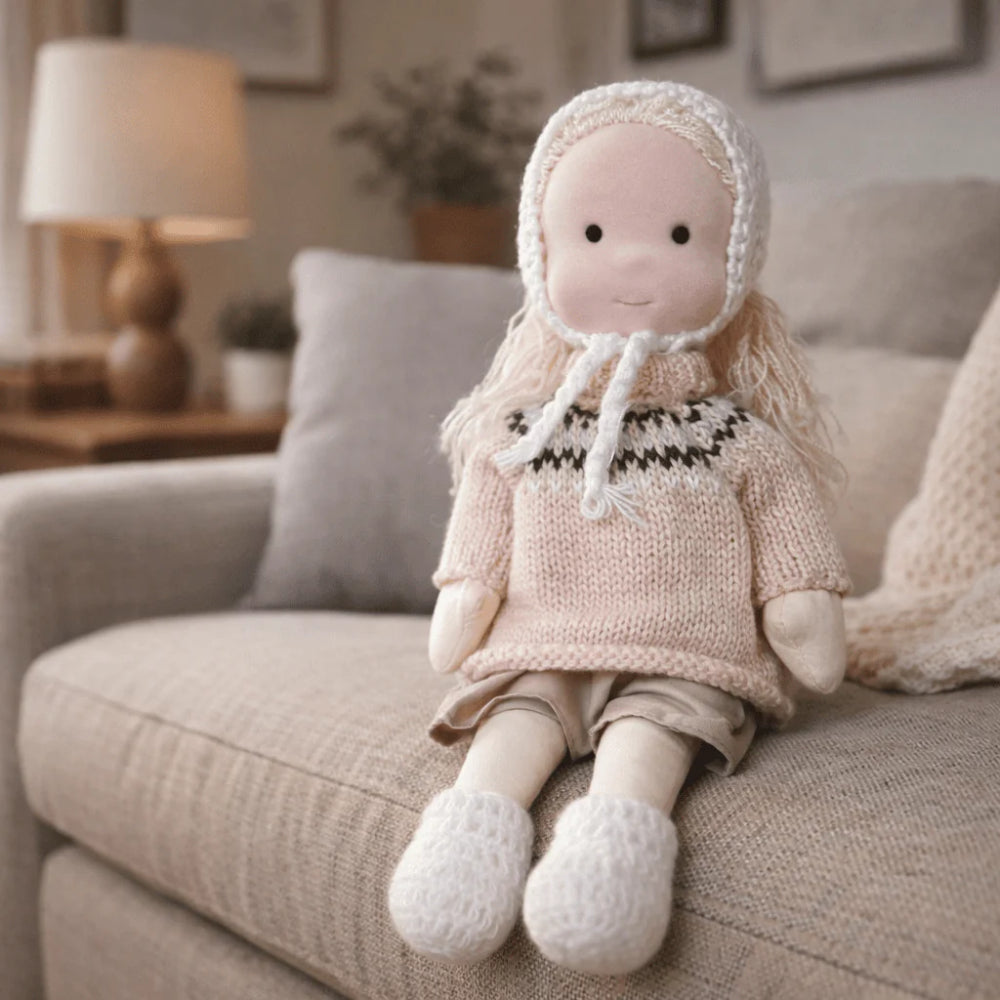 Handmade Baby Doll for Kids – Soft, Cuddly Play Companion & Gift