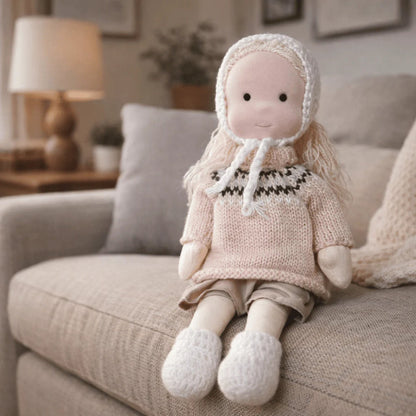 Handmade Baby Doll for Kids – Soft, Cuddly Play Companion & Gift