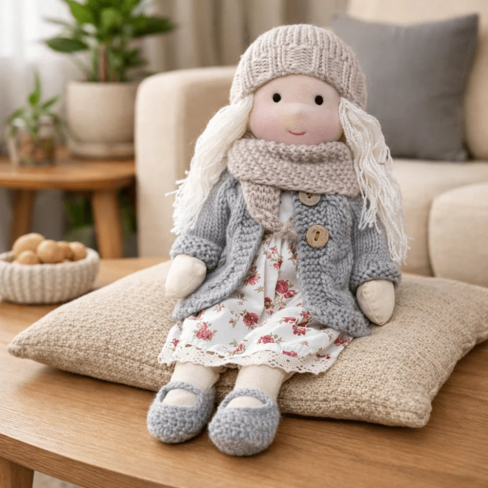 Handmade Baby Doll for Kids – Soft, Cuddly Play Companion & Gift