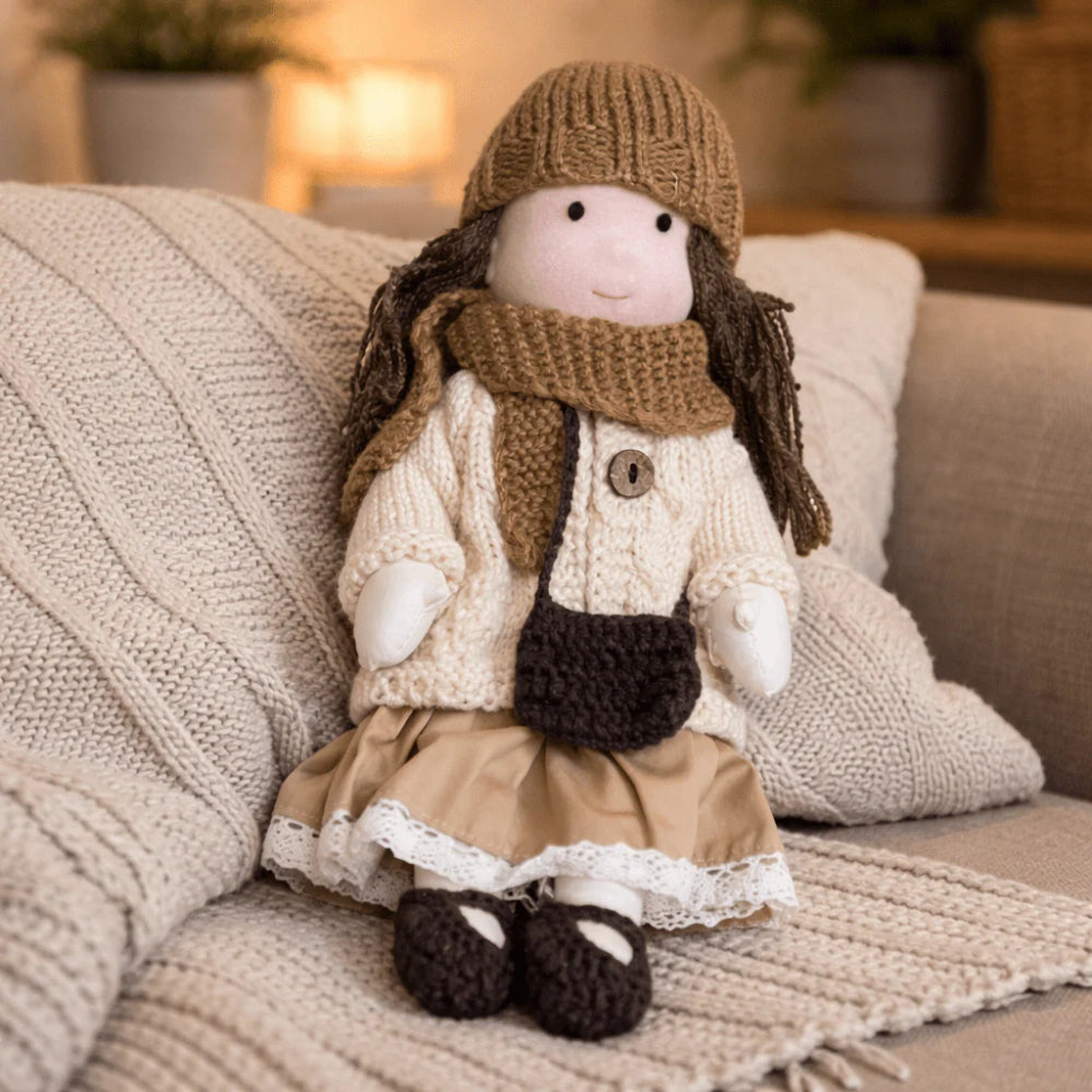 Handmade Baby Doll for Kids – Soft, Cuddly Play Companion & Gift