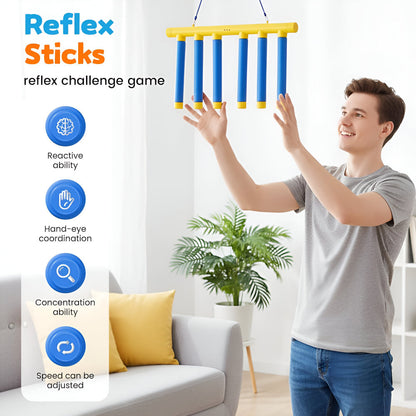 Falling Stick Reflex Challenge for Kids – Reaction Training Toy