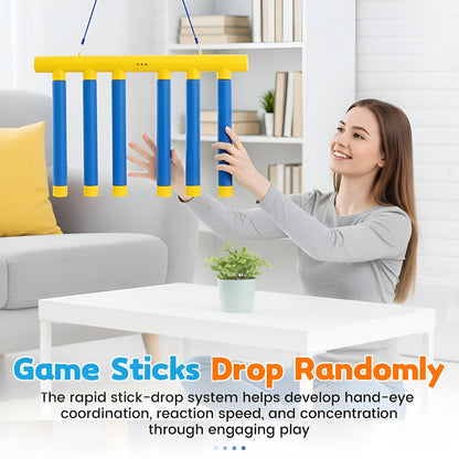 Falling Stick Reflex Challenge for Kids – Reaction Training Toy