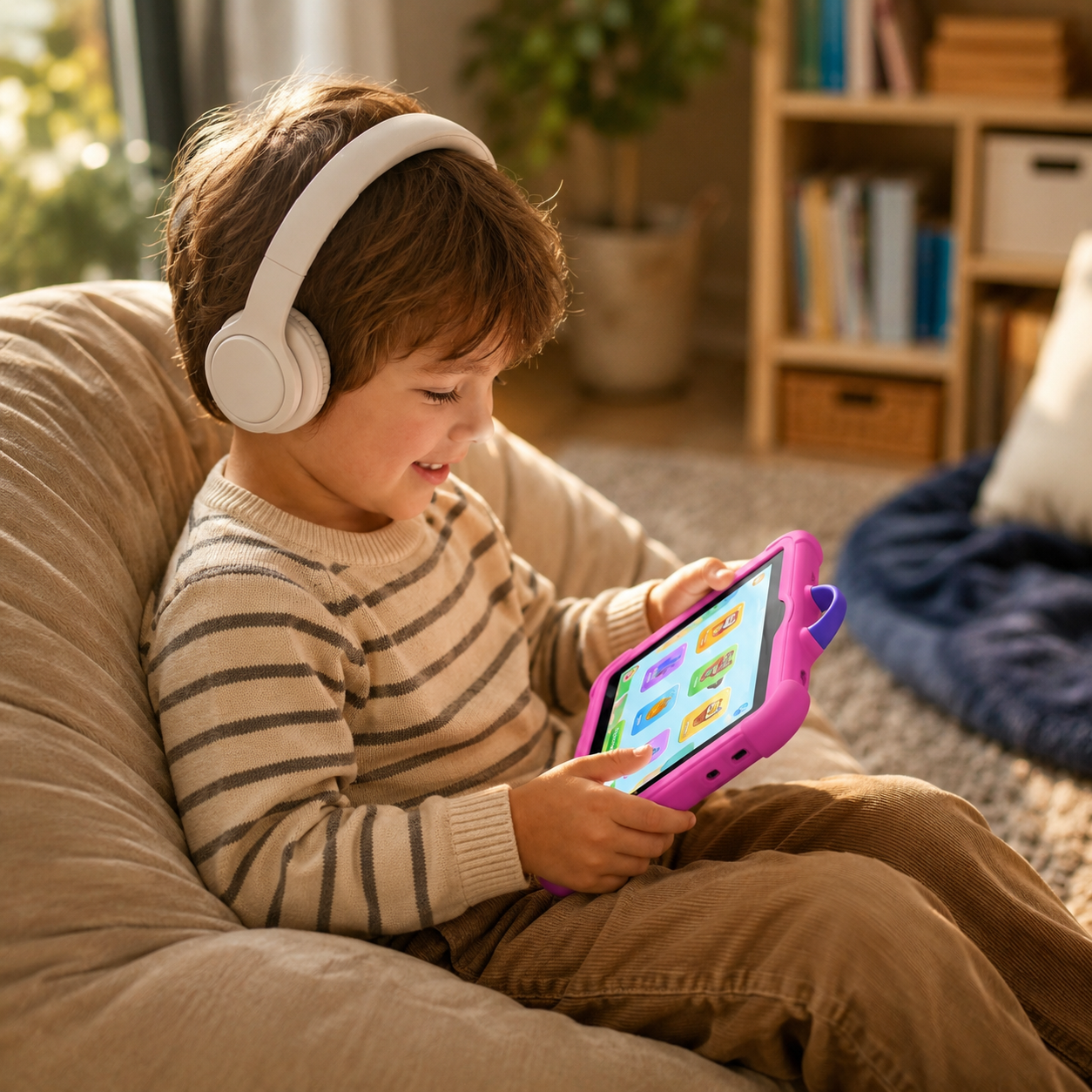 Durable Kids Tablet Protective Case for Learning Devices