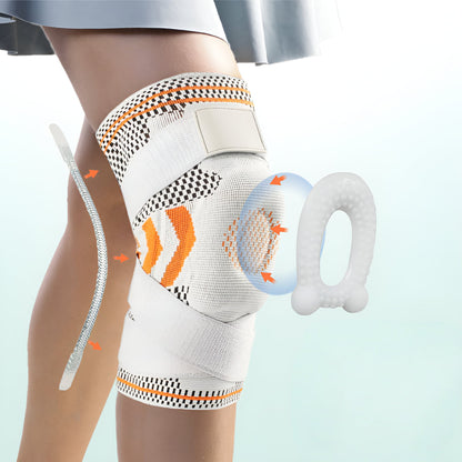 Adjustable Knee Brace with Compression Sleeve – Supportive