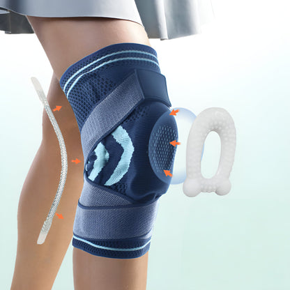 Adjustable Knee Brace with Compression Sleeve – Supportive