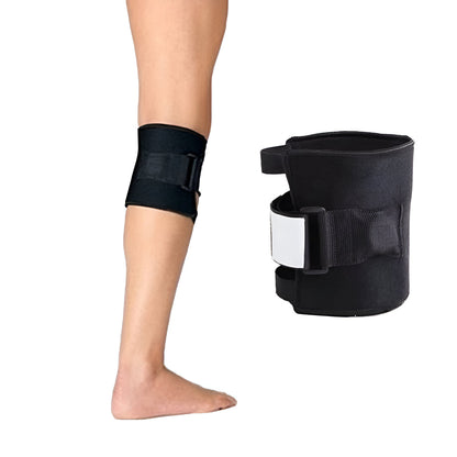 Adjustable Knee Brace with Compression Straps and Pad for Optimal Leg Support