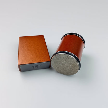Dual-Angle Knife Sharpener with Rolling Wheel for a Razor-Sharp Steel Edge