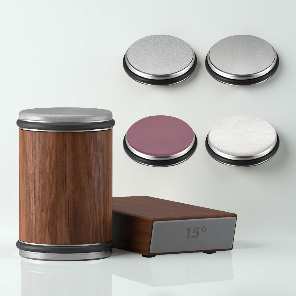 Dual-Angle Knife Sharpener with Rolling Wheel for a Razor-Sharp Steel Edge