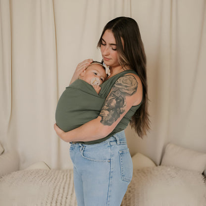 Hands-Free Baby Carrier Tee: Wrap Shirt Style for Easy Infant Carrying
