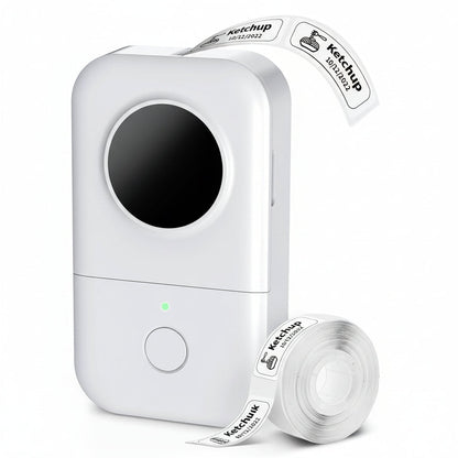 Bluetooth Thermal Label Maker — Compact Mini Printer for Home & Office