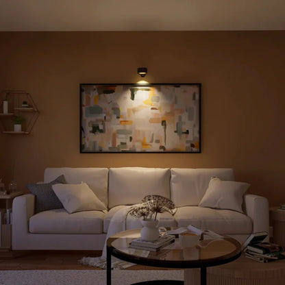 Cordless Wall Light with Rotating LED Night Lamp