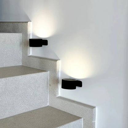 Cordless Wall Light with Rotating LED Night Lamp