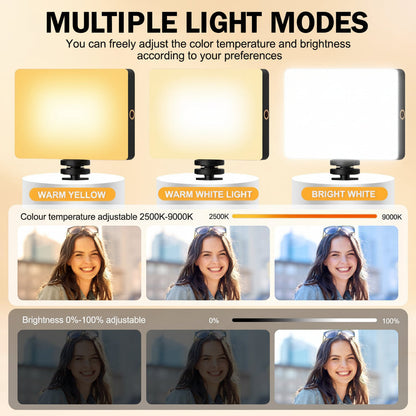 Clip-On Selfie LED Light for Phones – Adjustable Brightness & Modes