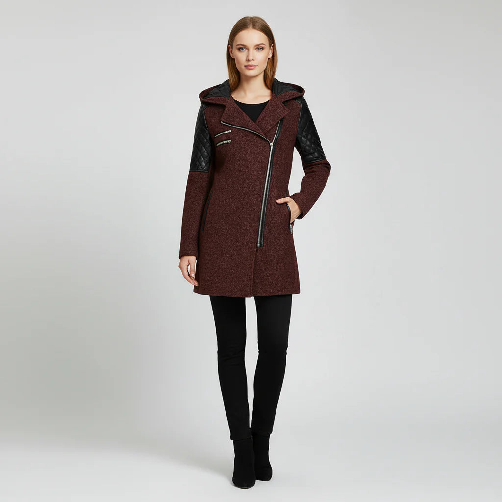 Cozy Women's Winter Coat - Warm Long Jacket for Everyday Style