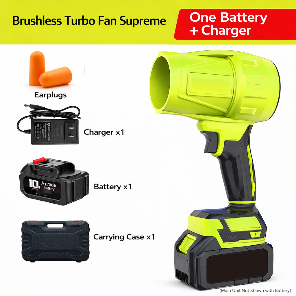 Cordless Leaf Blower — Lightweight Handheld Electric Yard Cleanup Tool for Quick, Effortless Outdoor Cleaning