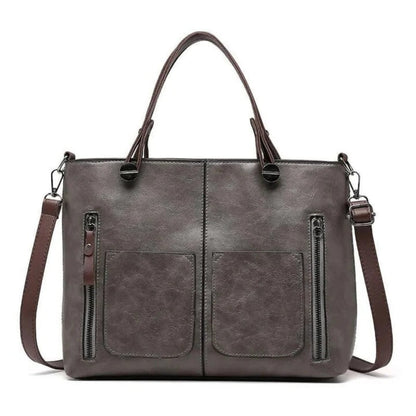 Chic Women's Tote Bag - Vintage-Style Office & Travel Handbag