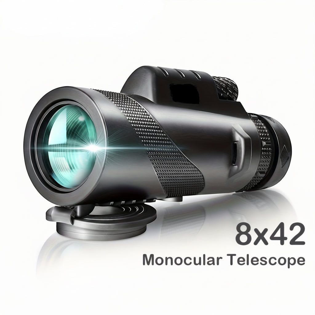 HD Monocular Telescope Phone Adapter for Outdoor Viewing – Turn Your Smartphone into a Powerful Scope