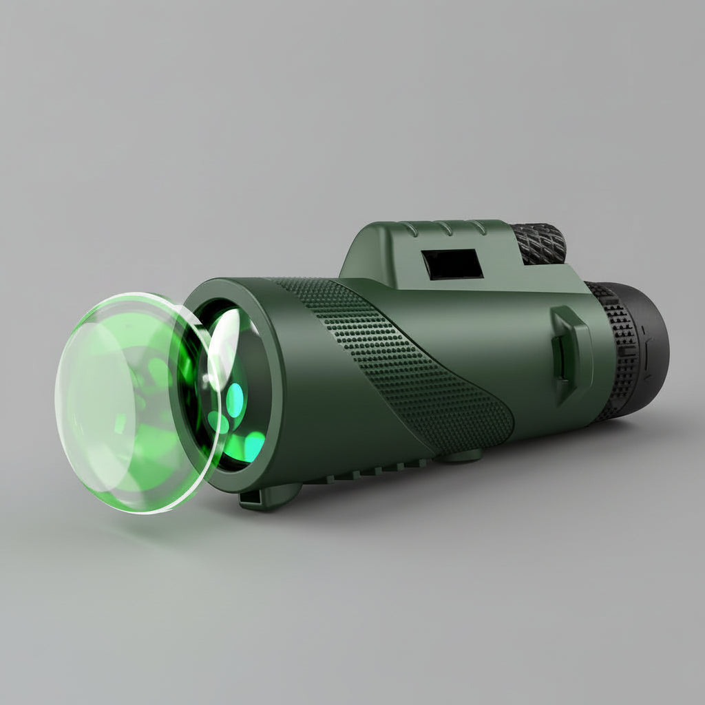 HD Monocular Telescope Phone Adapter for Outdoor Viewing – Turn Your Smartphone into a Powerful Scope
